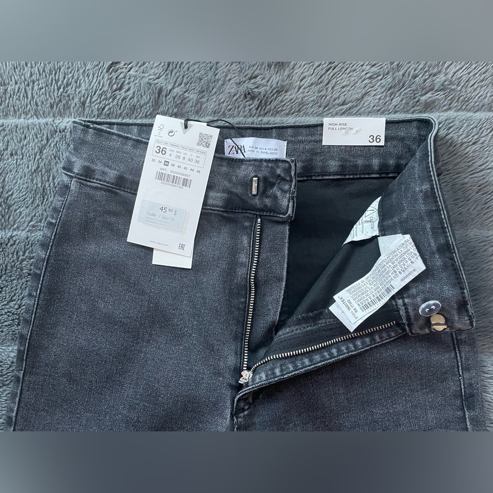 Zara Flared Skinny Jeggings - Picture 5 of 9